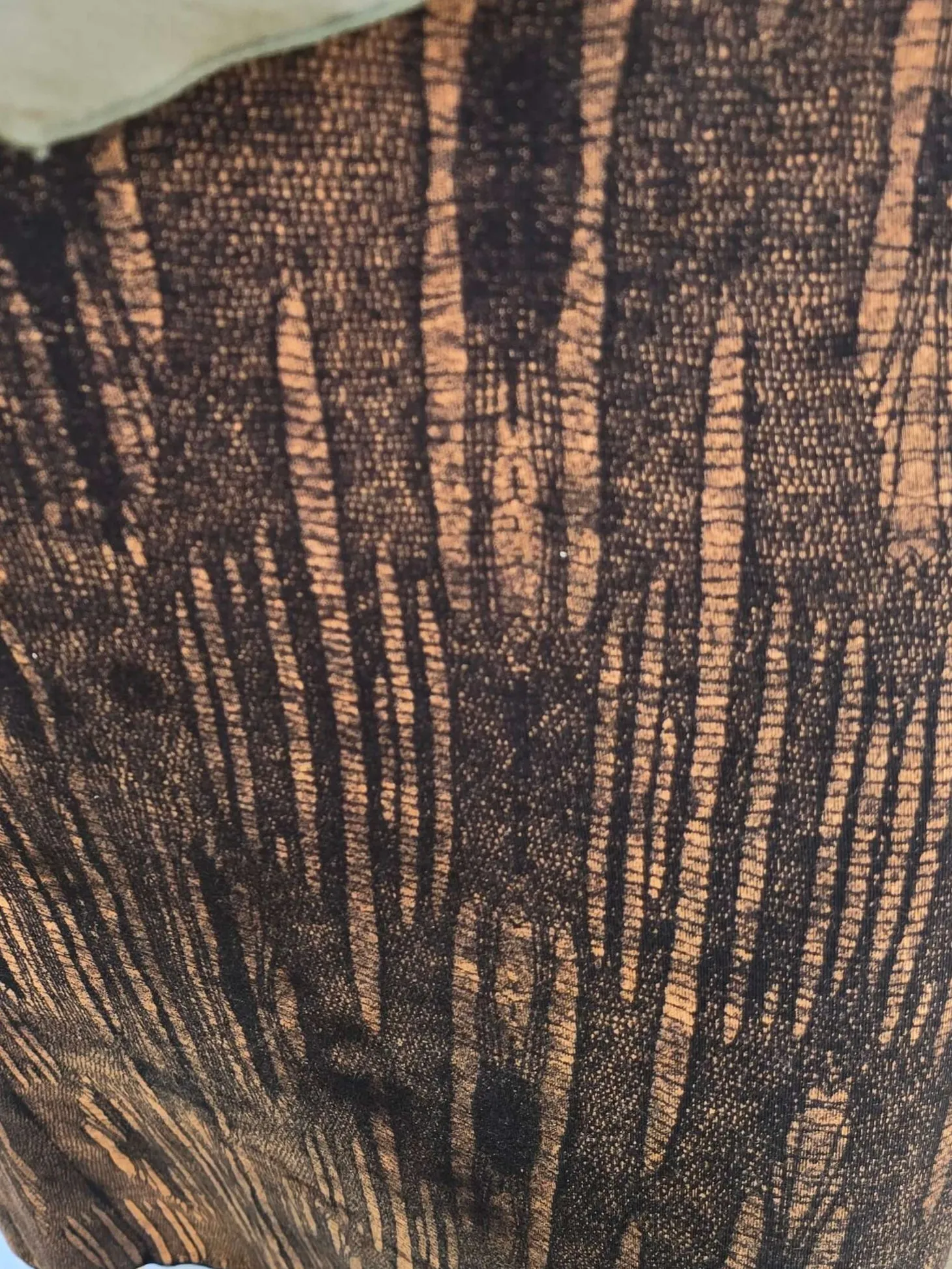 Tantrika Long Print Skirt-Brown