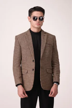 TEXTURED  BLAZER REGULAR FIT