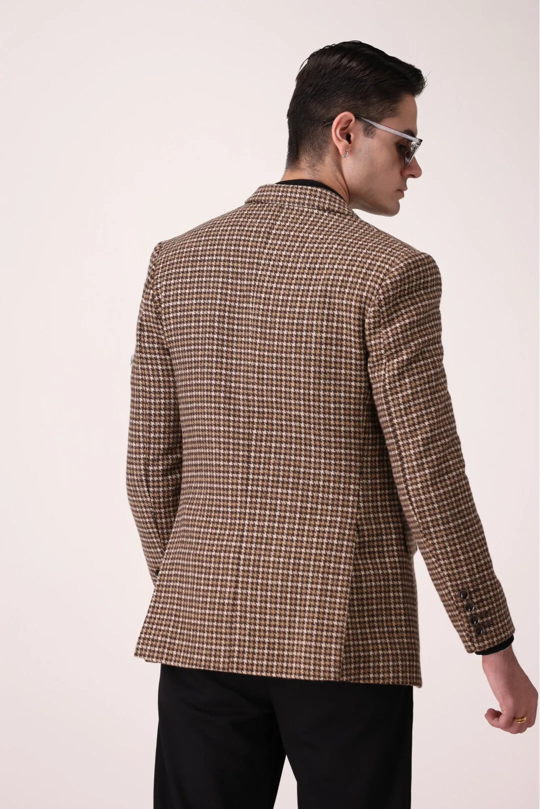 TEXTURED  BLAZER REGULAR FIT
