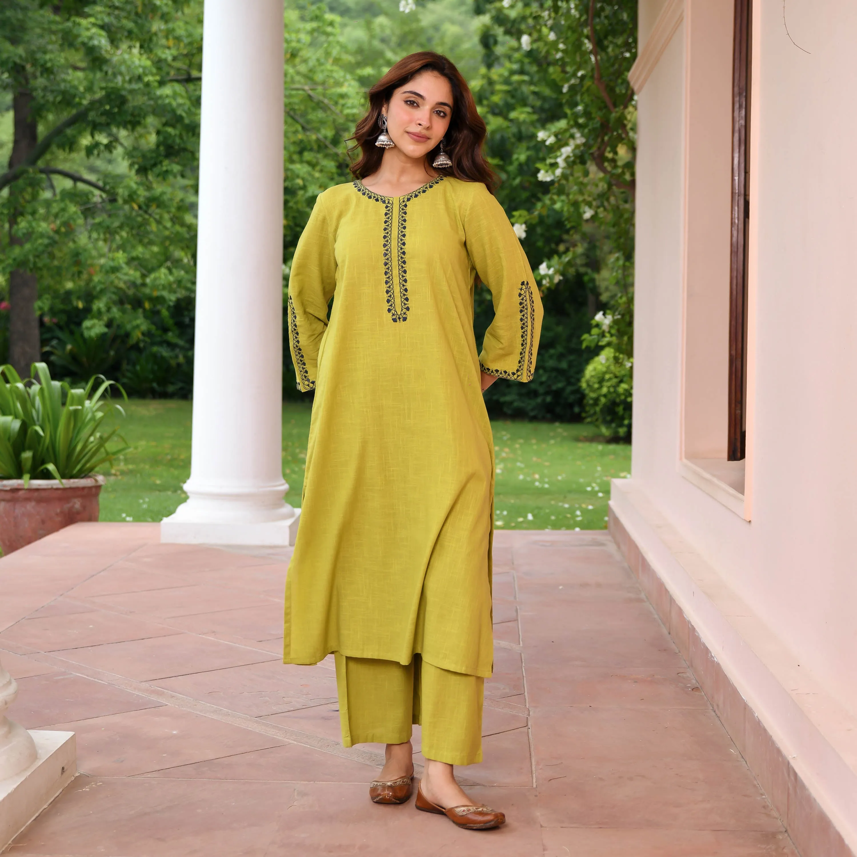 Threaded Elegance Kurta Set
