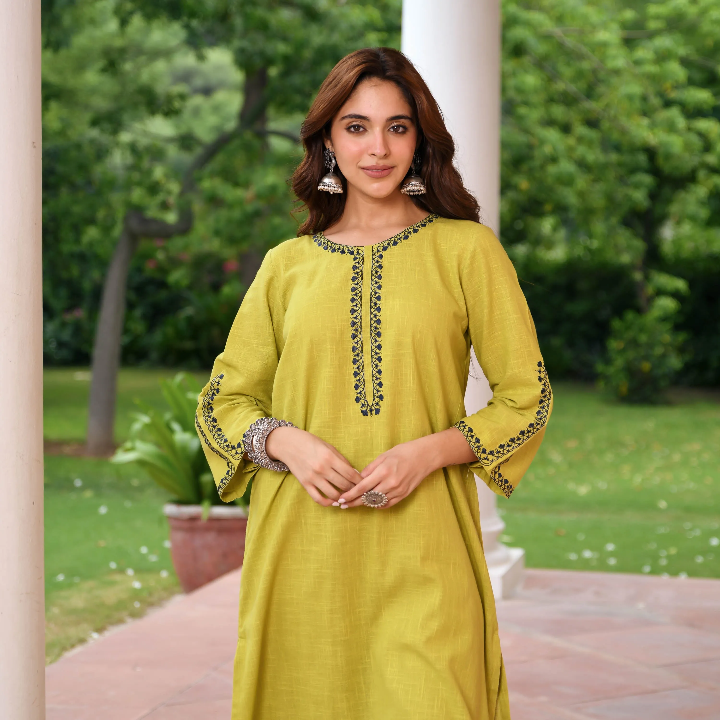 Threaded Elegance Kurta Set