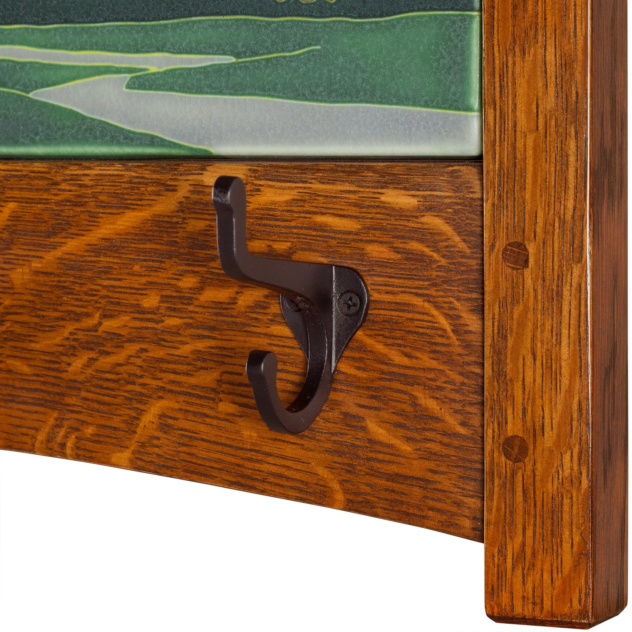 Tile Coat Rack