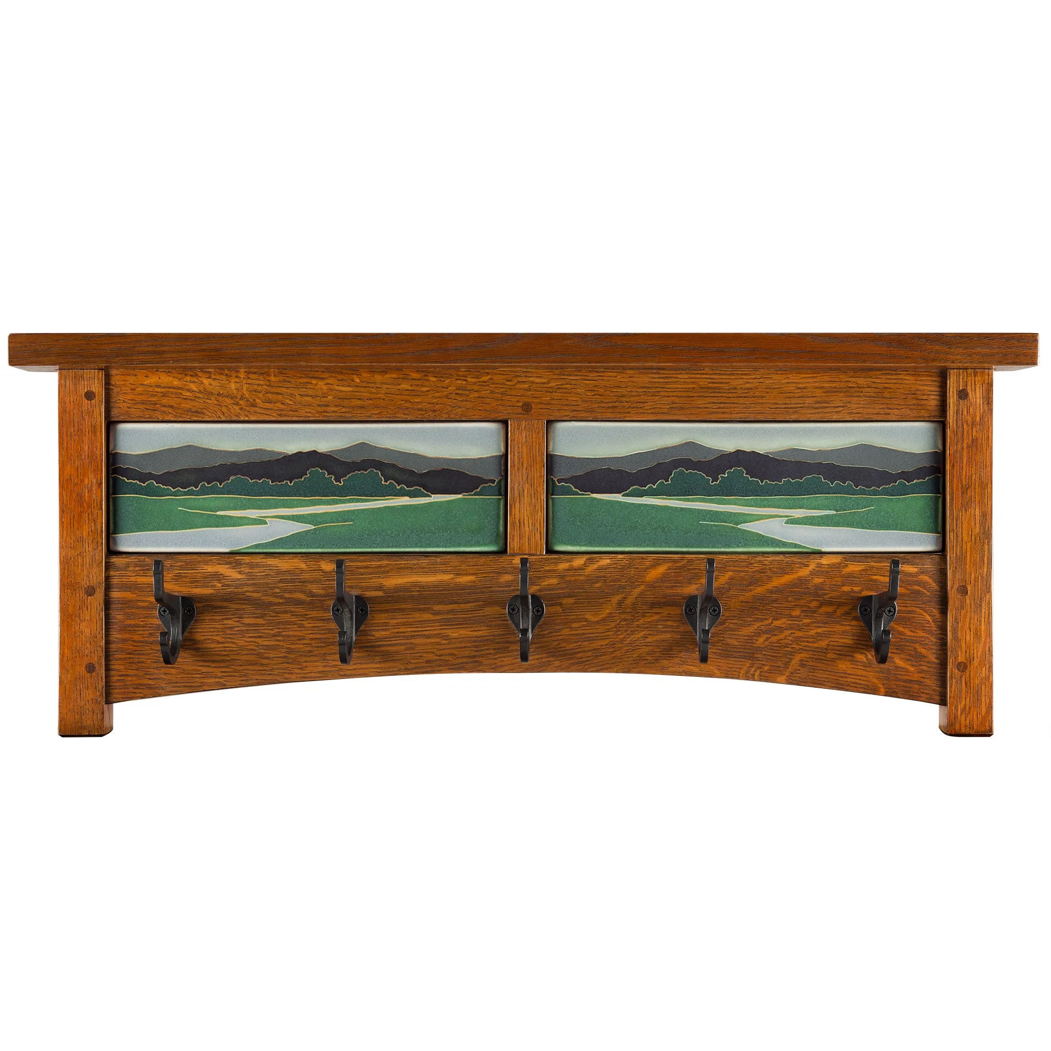 Tile Coat Rack