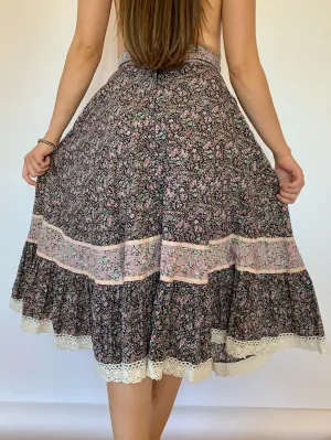 Vintage Gunne Sax Skirt (XXS/XS)