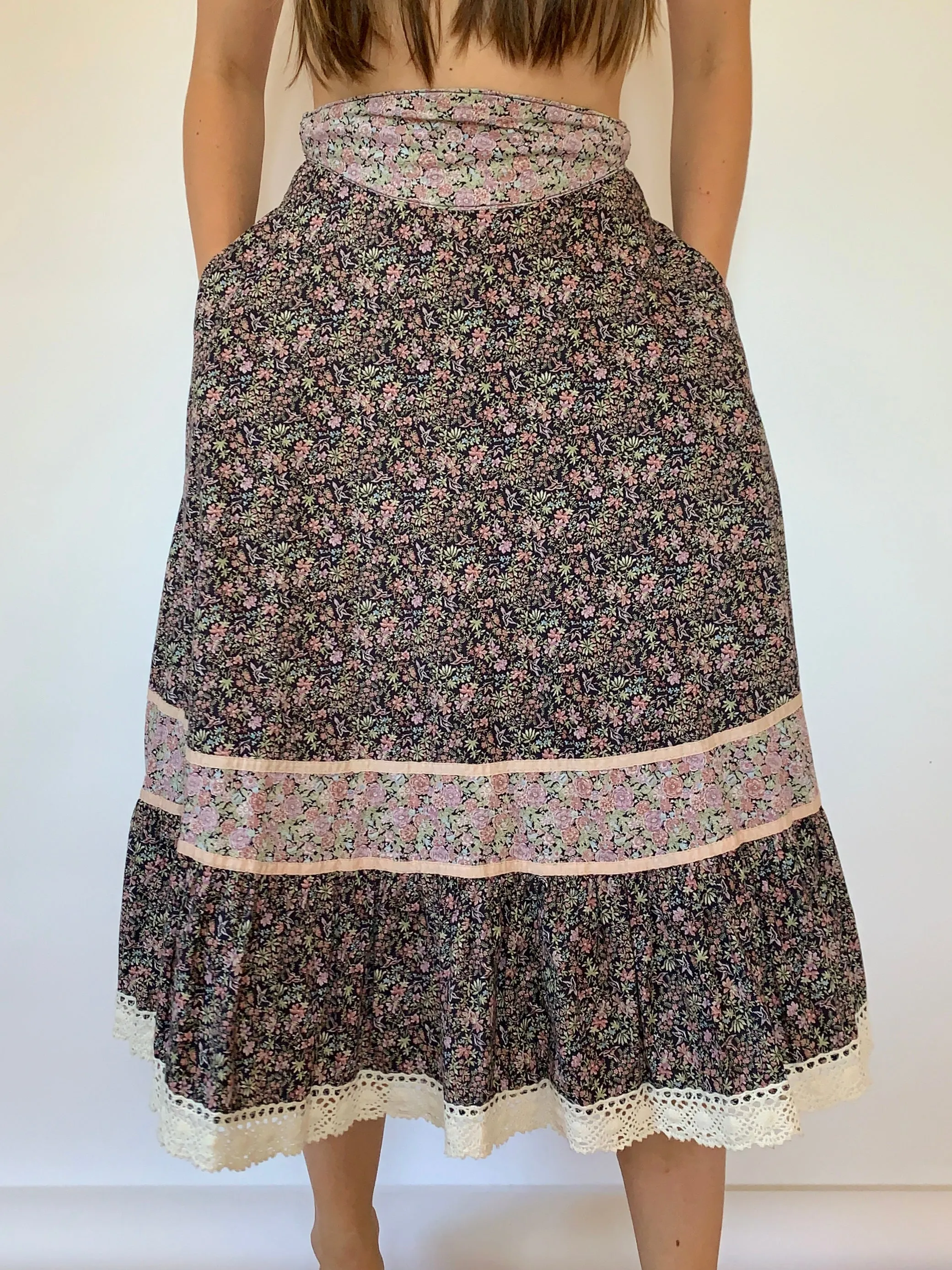 Vintage Gunne Sax Skirt (XXS/XS)