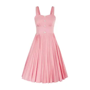 Vintage Tie Neck Women Dress