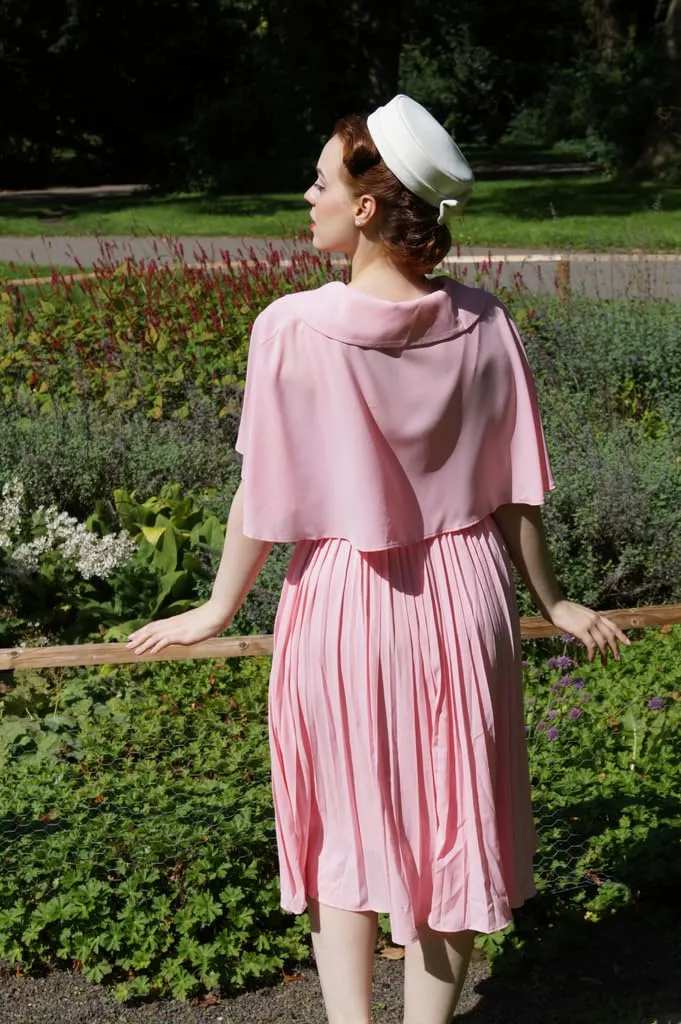 Vintage Tie Neck Women Dress