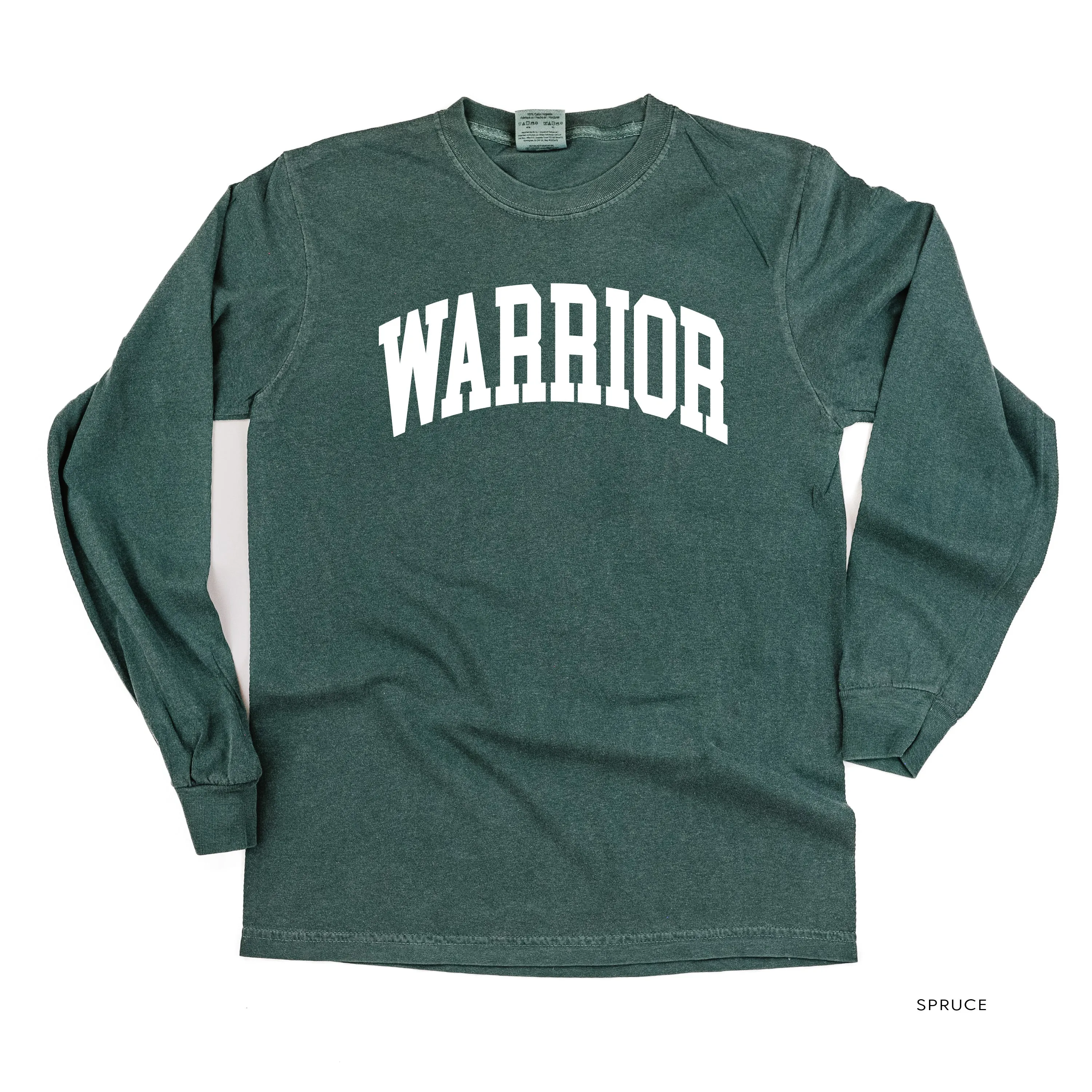 Warrior - Varsity - LONG SLEEVE COMFORT COLORS TEE