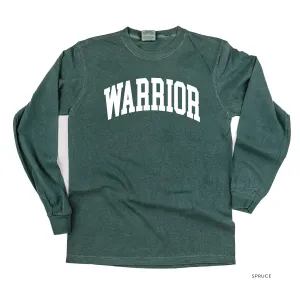 Warrior - Varsity - LONG SLEEVE COMFORT COLORS TEE