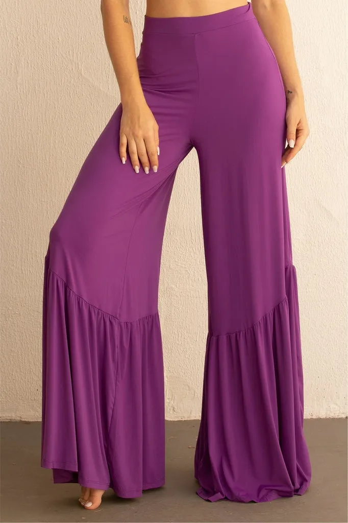 Wide-Legged Beach Pants Cover-Up