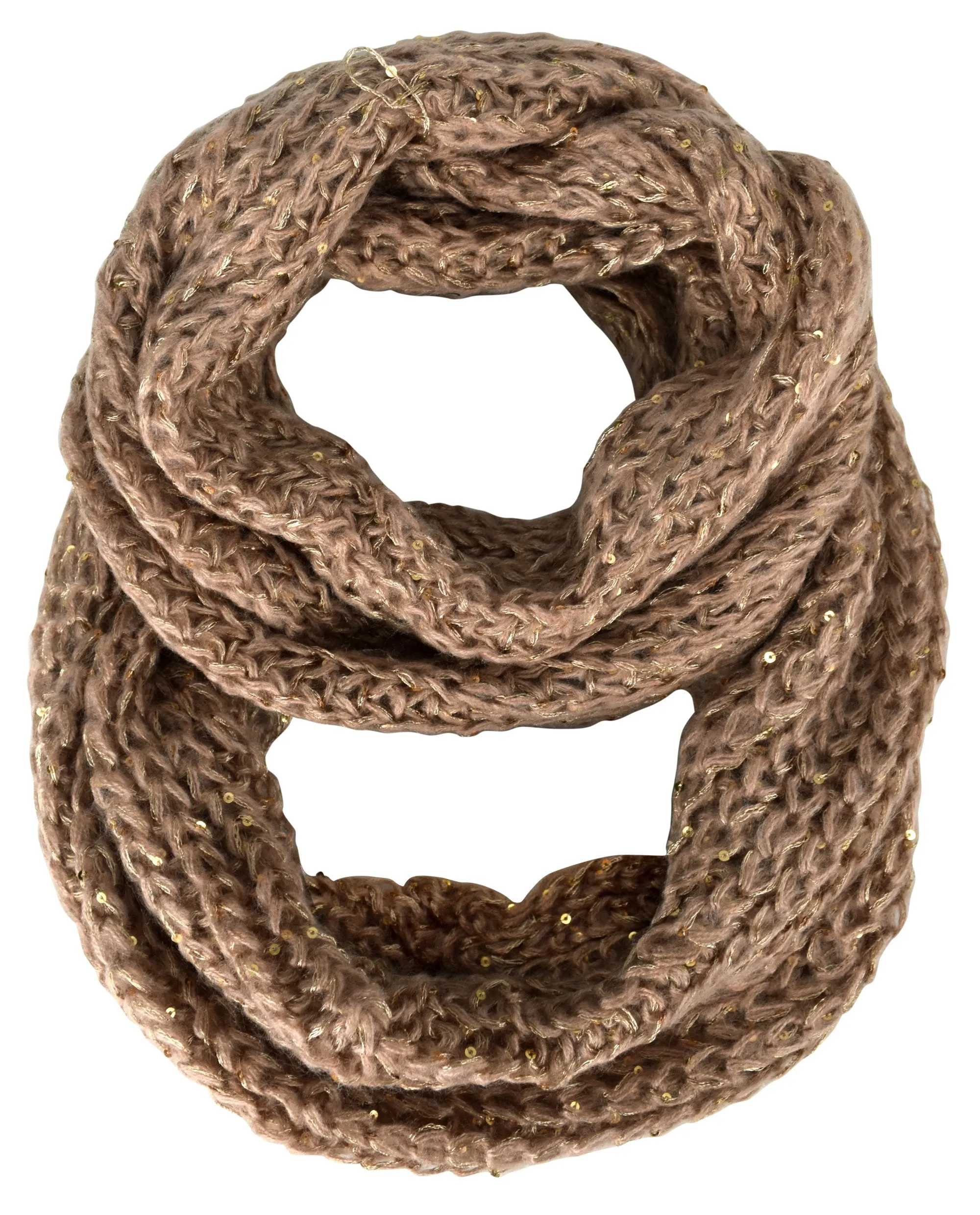 Winter Warm Thick Chunky Knit Cozy Infinity Loop Cowl Scarves