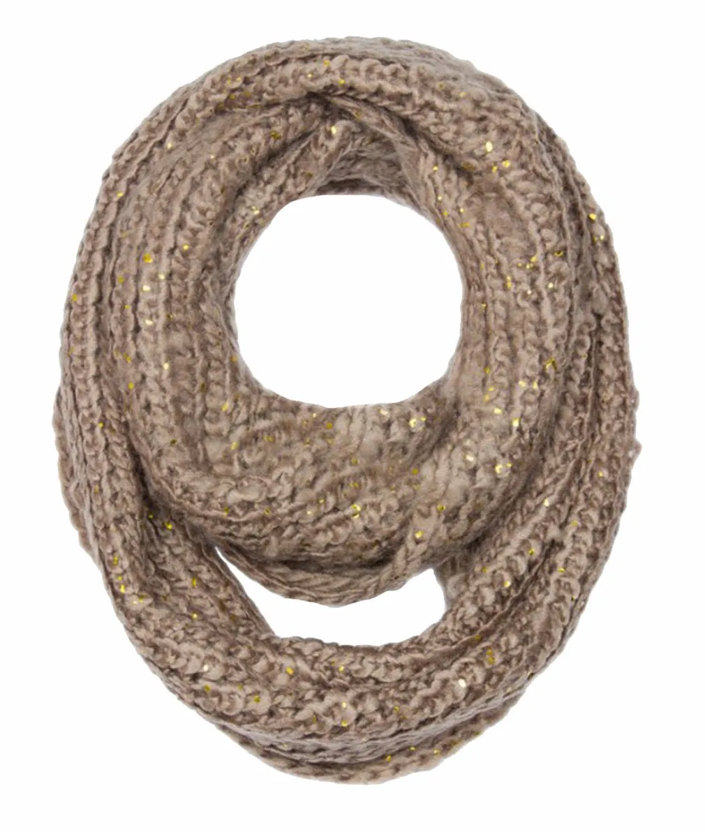 Winter Warm Thick Chunky Knit Cozy Infinity Loop Cowl Scarves