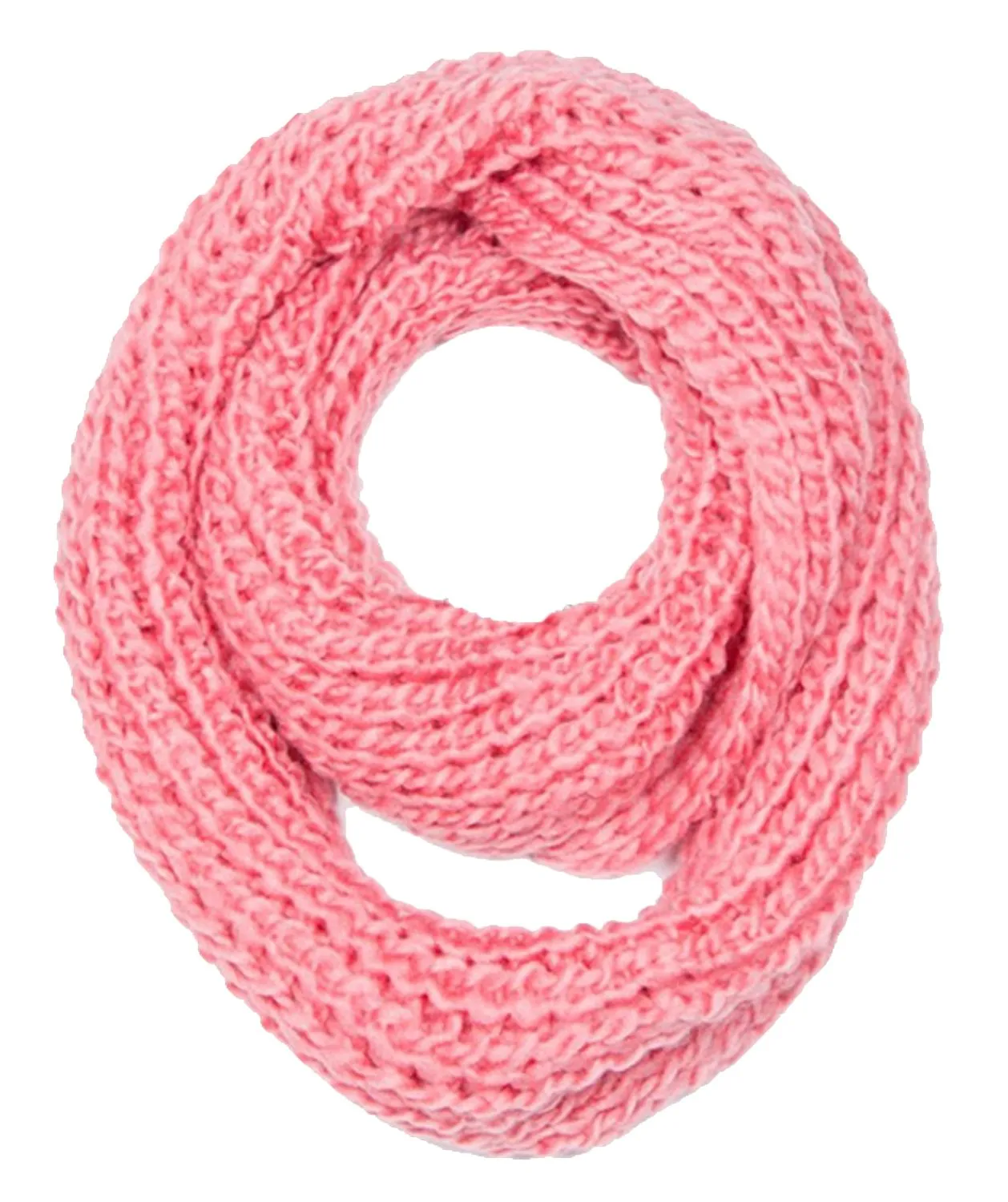 Winter Warm Thick Chunky Knit Cozy Infinity Loop Cowl Scarves